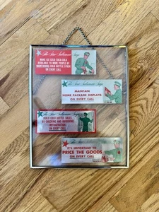 Vintage Coca Cola Original Salesman Delivery Truck Windshield Stickers - Picture 1 of 8