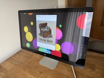 Apple Thunderbolt 27-Zoll 2560x1440 IPS LED Monitor - Silber (MC914ZM/B) - Bild 1 von 4