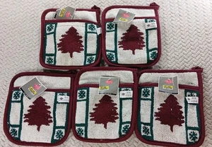 5 soportes para macetas Ritz vintage con diseño de árbol de Navidad  - Imagen 1 de 16