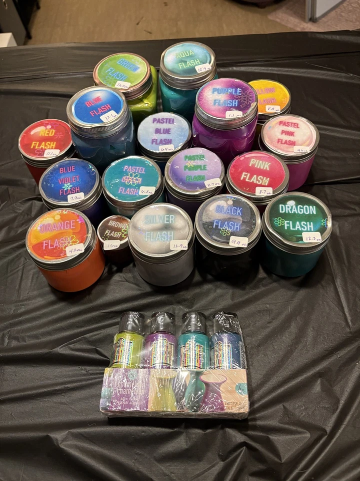 Lote Pintura Metálica Folkart Color Shift - 17 Colores Diferentes - Envío Gratis Foto 1 de 4