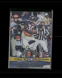 Super Bowl XXXII 1998 Collector's Edge #2 Terrell Davis Denver Broncos - Imagen 1 de 2