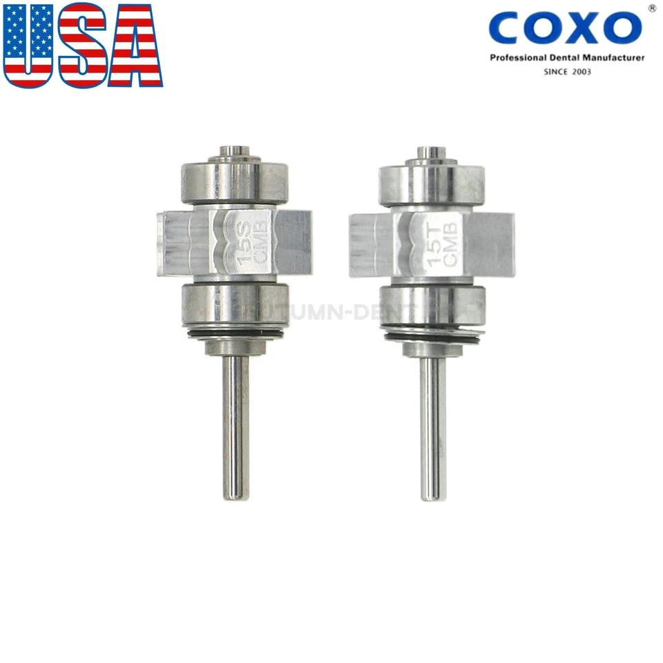 US COXO Dental Turbine Cartridge Rotor For CX207-G CX207-F Handpiece YUSENDENT - Image 1 of 4