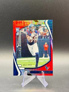 2021 Absolute - Nico Collins 'Red Squares' - #127 - RC - /499 - Bild 1 von 3