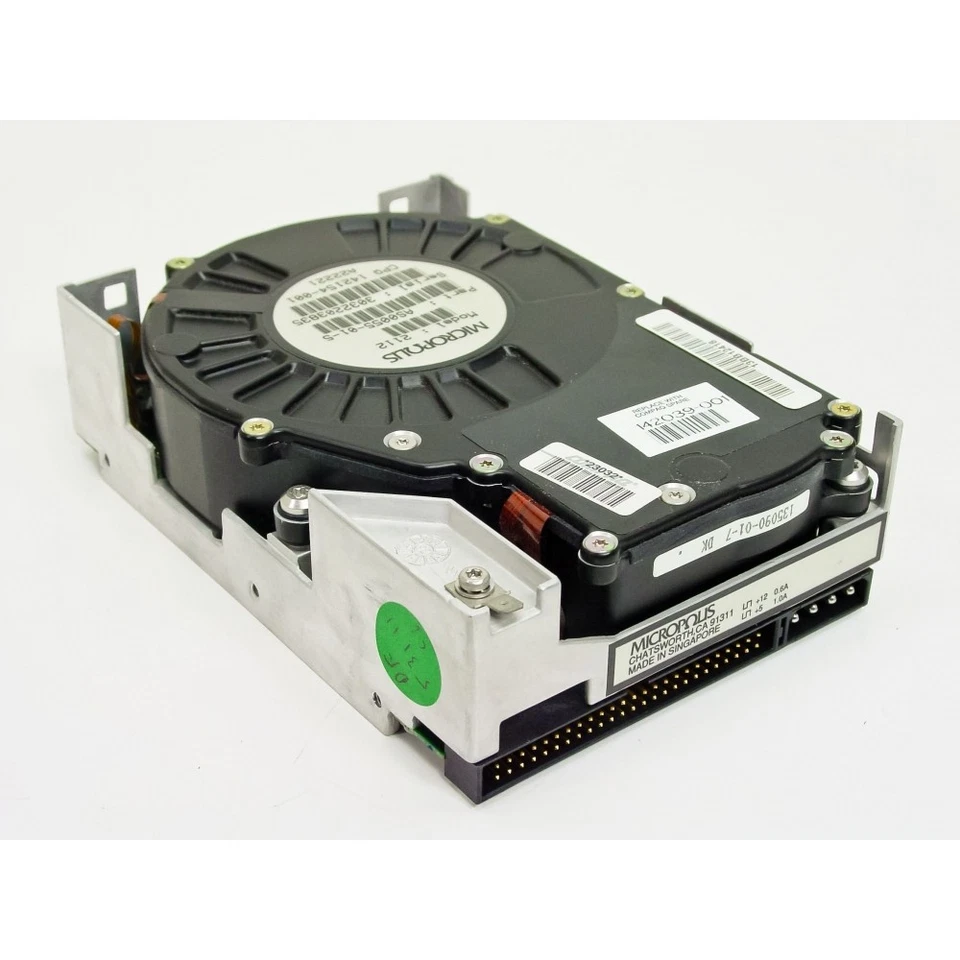 Micropolis 2112 1.0GB SCSI Internal 50 Pin Drive. Dimensions 4"W x 6"D x 1.7"H - Image 1 of 1