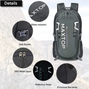 Travel Backpack Foldable Rucksack Ultra Lightweight Waterproof Capacity 40L NEW - Picture 1 of 6