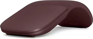 Microsoft CZV-00017 Wireless Surface Arc Mouse Burgundy - Picture 1 of 3