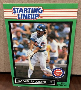 RAFAEL PALMEIRO 1989 KENNER STARTING LINEUP CARD (UNISSUED) - CHICAGO CUBS