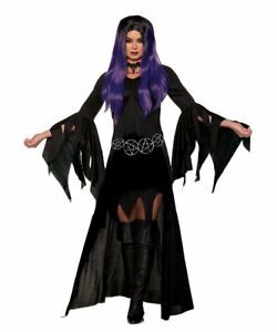 Underwraps Dark Spell Gothic Witch Sorceress Occult Wiccan Dress Costume 30469