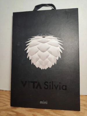 2012 White VITA Silva Mini Lamp Shade from Denmark - Missing Pieces/For Parts - Image 1 of 3