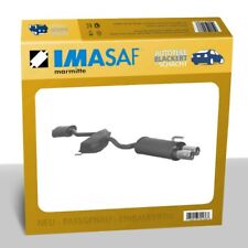IMASAF Auspuff Sportauspuff ab Kat für Fiat BRAVO (182) 1.6 16V 2x76mm