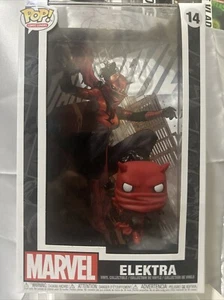 Funko Pop! Comic Book Cover with Case: Marvel - Elektra #14 - Picture 1 of 4