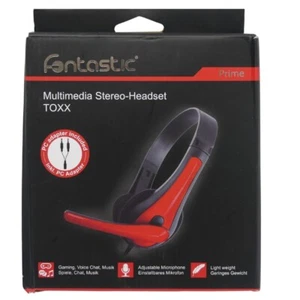 Fontastic TOXX Gaming Headset kabelgebunden Mikrophon Kopfhörer Gaming Computer - Bild 1 von 1