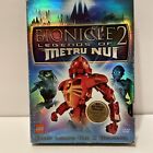 LEGO Bionicle 2: Legends Of Metru Nui (DVD, 2004) avec housse coulissante
