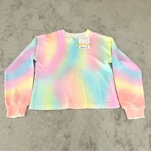 Athleta Girl Rainbow Days Sweatshirt - Size L (12) - Picture 1 of 3