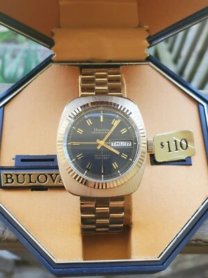 NOS 1971 BULOVA Oceanographer WATCH w/ BOX - Image 1 of 4