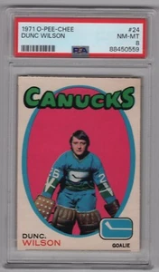 Dunc Wilson 1971-72 O-Pee-Chee 71-72 Nº 24 PSA 8 84858 - Imagen 1 de 2