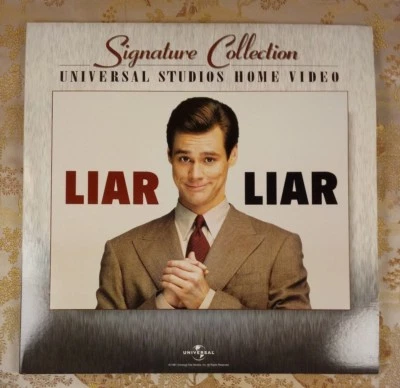 LIAR LIAR 2-Laserdisc SIGNATURE COLLECTION WIDESCREEN Foto 1 de 4