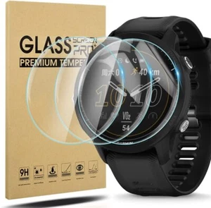 For All Garmin Forerunner Models Tempered Glass Screen Protector - Picture 1 of 34