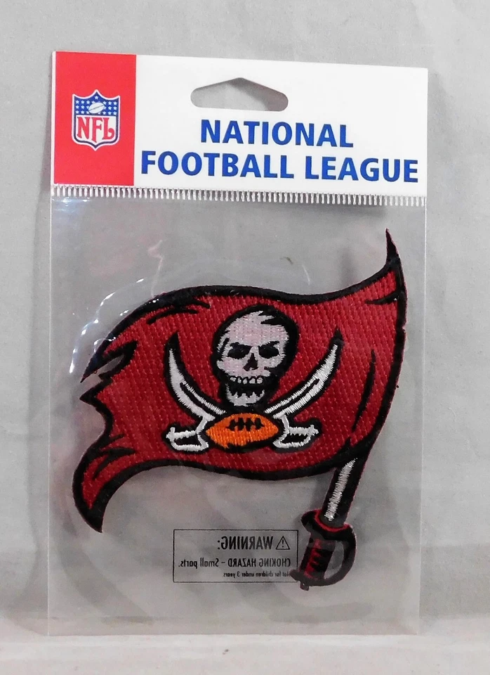 Tampa Bay Buccaneers NFL Patch Scrapbook Stickers Embroidered Journal EK Success - Image 1 of 1