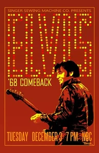 Póster de regreso de Elvis Presley '68 - Imagen 1 de 1