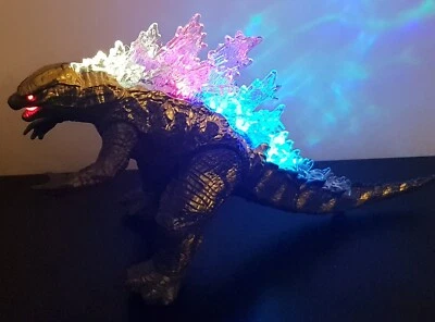 DINOSAUR GODZILLASAURUS Full Electric Action Walking Girls Boys Toys 37cm UK - Image 1 of 4
