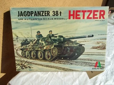 ITALERI 1/35 VINTAGE CARRO JAGDPANZER 38T HETZER' NUOVO VEDI DESCRIZIONE - Immagine 1 di 4