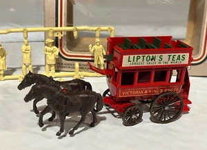 Lledo Lipton's Teas Horse Drawn Coach - Rare Green-on-White Label - Picture 1 of 6