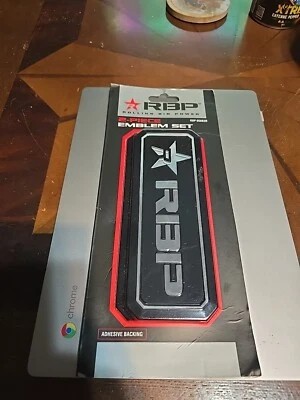 RBP RBP-956BZR RBP Aluminum Decorative Car Emblem Body Badge - Image 1 of 3