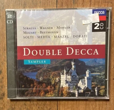 Double Decca Sampler Strauss Wagner Mahler Mozart usw. CD - Neu & Verschweißt - Bild 1 von 2