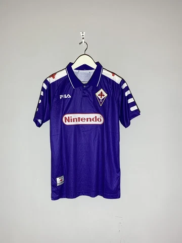 Fiorentina Fila 1998/99 Home Football Shirt Cover