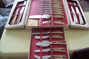 Regent Cutlery Sheffield 19 Piece Knife Set, Stainless with folder - Picture 1 of 9