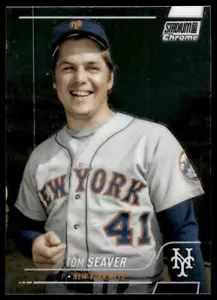 2022 Stadium Club Chrome #308 Tom Seaver New York Mets Baseball - Picture 1 of 2