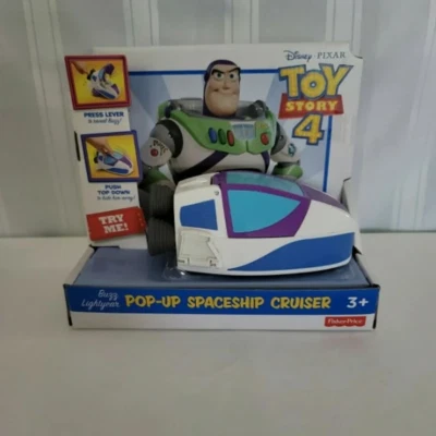 Fisher Price Disney Toy Story 4 Buzz Lightyear nave espacial emergente crucero Foto 1 de 3