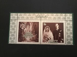 ICOLLECTZONE Aitutaki 51-52 en estado bastante bueno NH realeza - Imagen 1 de 1