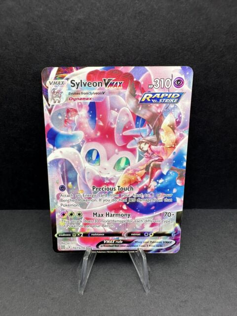 ORIGINAL Carta Pokemon ULTRA RARA Sylveon Sombrio V - Escorrega o Preço