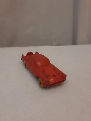 Ruedas Cadillac #506 de goma castaño rojizo rojas amarillas continentales años 50 EE. UU. 4,5" vintage Foto 1 de 4