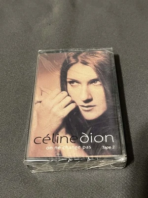 Celine Dion: On Ne Change Pas ULTRA RARE SEALED French Cassette Tape 2 Pop New - Image 1 of 3