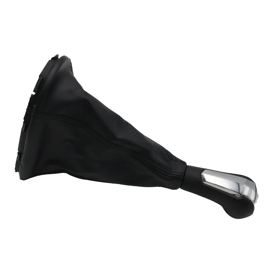 1x Gear Shift Knob 5 Speed With Boot Chrome For 11-16 Chevrolet Spark 1.2L Foto 1 de 4