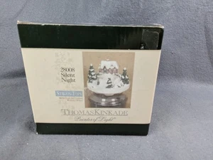 Thomas Kinkade - Candle Topper - 2008 Silent Night NEW IN BOX - Picture 1 of 3