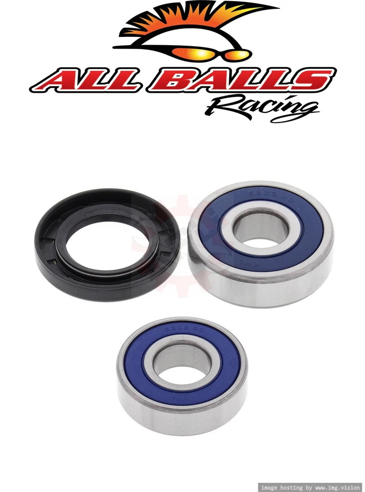 Rear Wheel Bearings VL800T C50T 10-16 VS800GL Intruder 92-09 ALL BALLS 25-1244 - Изображение 1 из 4