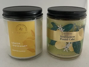 Bath & Body works Iced Lemon Poundcake And Lemon + Rosemary Aromatherapy New - Picture 1 of 1