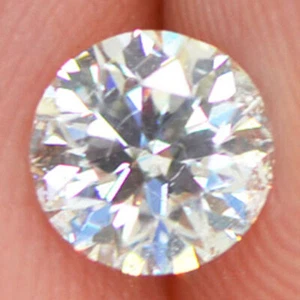 Round Shape Diamond Natural Loose White 0.62 Carat E Color SI1 Enhanced 5.40 MM - Picture 1 of 7