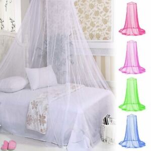 Mosquito Net Canopy Insect Bed Lace Netting Mesh Princess Bedding Drape Cover UK