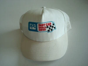 PPG INDY CAR WORLD SERIE SCRIPT 90S SCRIPT snapback DEADSTOCK HAT CAP VINTAGE E3 - Picture 1 of 2