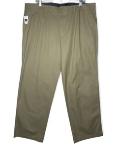 Pantalone uomo Gap kaki relaxed fit piatto davanti gamba dritta 100% cotone misura 38x30 - Foto 1 di 9