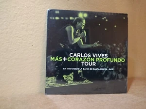 New! CARLOS VIVES Mas+corazon Profundo Tour  Vivo Desde La Bahia DeSanta Marta  - Bild 1 von 2