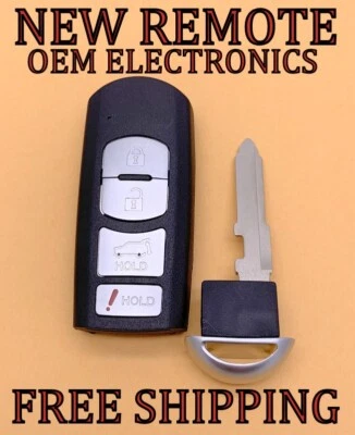 НОВЫЙ С OEM СХЕМА MAZDA CX-9 SMART КЛЮЧ БЛИЗОСТИ ДИСТАНЦИОННЫЙ БРЕЛОК WAZX1T763SKE11A04 - Изображение 1 из 2