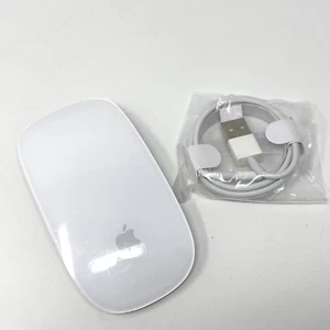Apple Magic Mouse 2 Bluetooth Wireless Mouse A1657 MLA02LL/A - White -- Tested - Picture 1 of 8