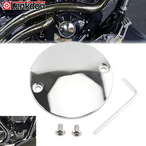 CNC 2-Holes Domed Timing Points Cover For Harley Touring Road King Glide Softail - Bild 1 von 7