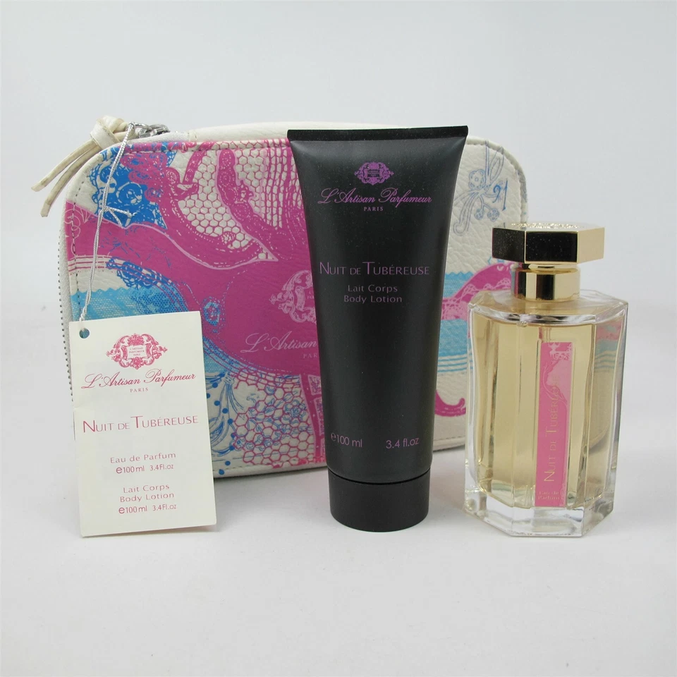 Juego de 2 piezas NUIT de TUBEREUSE de L'artisan: loción corporal y spray EDP de 3,4 oz Foto 1 de 1